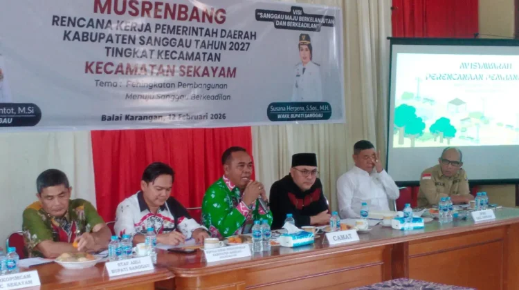 Musrenbang Sekayam Didominasi Usulan Infrastruktur Fisik